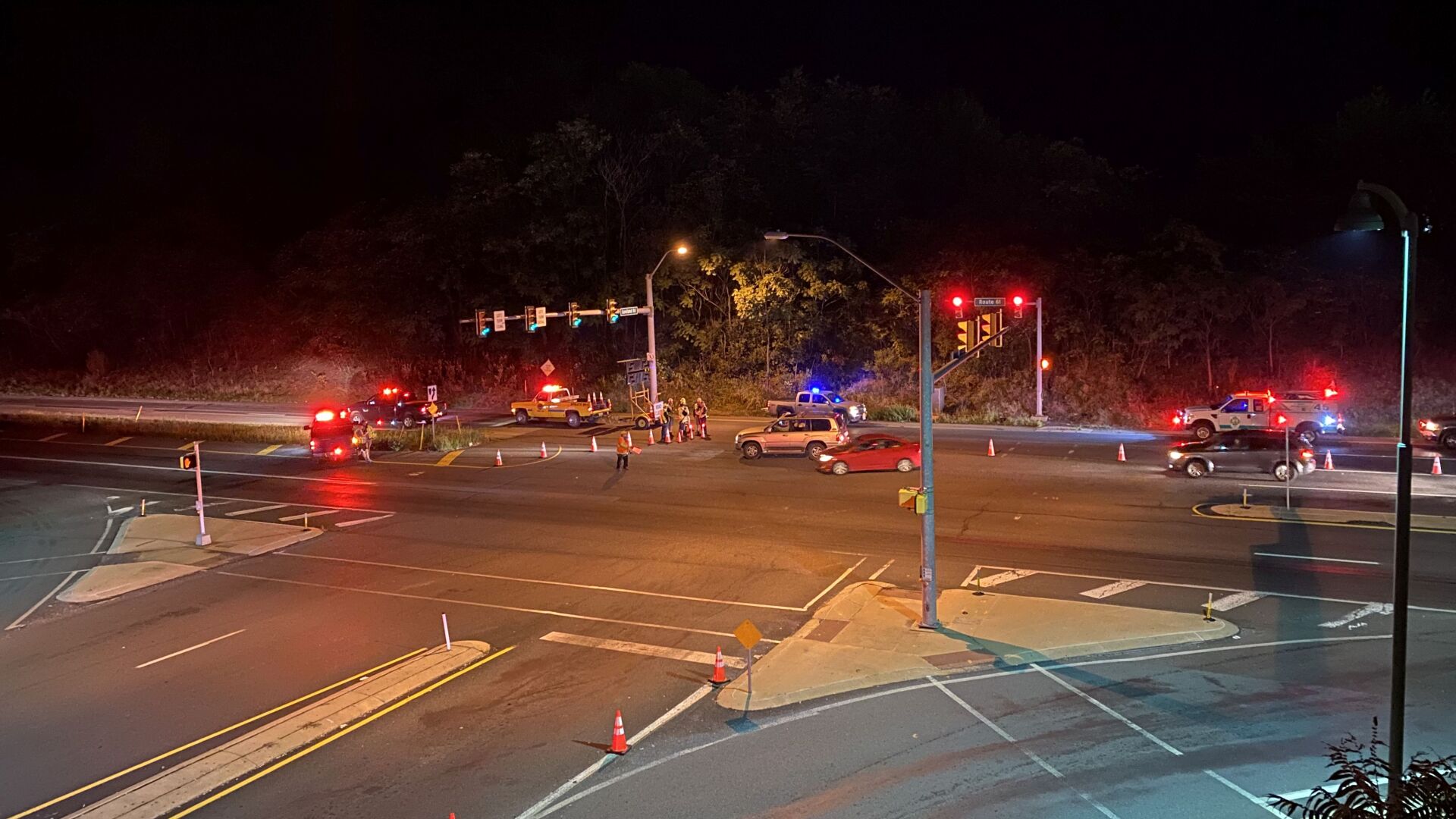Route 61 closure